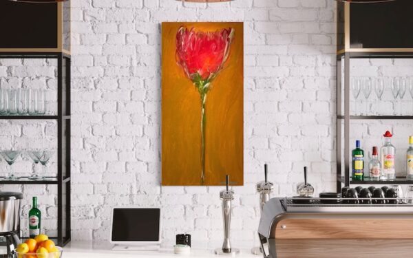 *SOLD* Orange Wood Tulip 24"x48" - Image 2