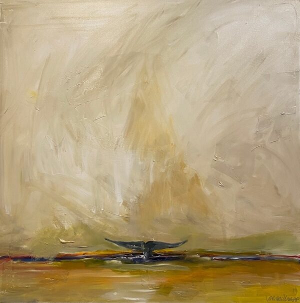 *SOLD FUNDRAISER "Whale #Thirteen" 48"x48"