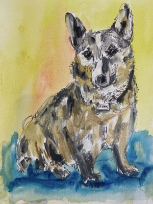 Watercolor Pet Portraits 13"x17"