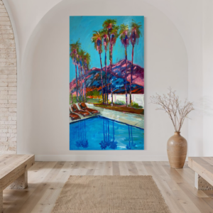 poolscape landscape by Warren Knapp